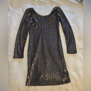 Sequin mini dress